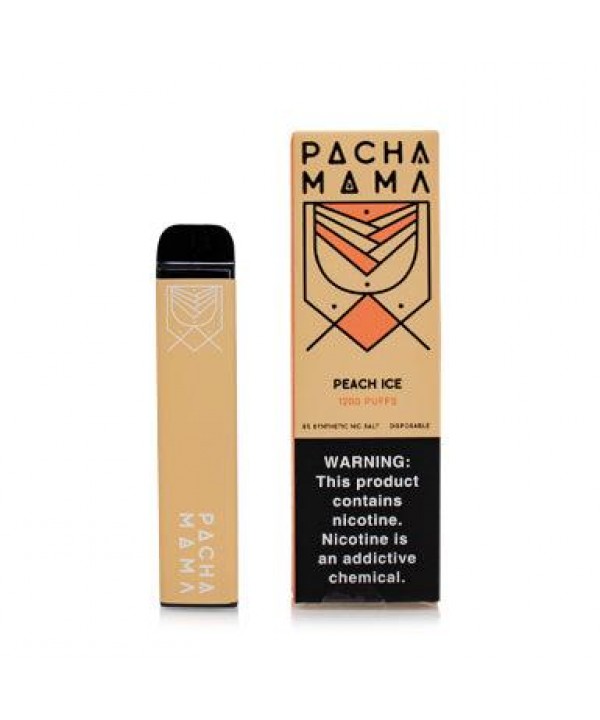 Pachamama Peach Ice | 1200 Puff Disposable