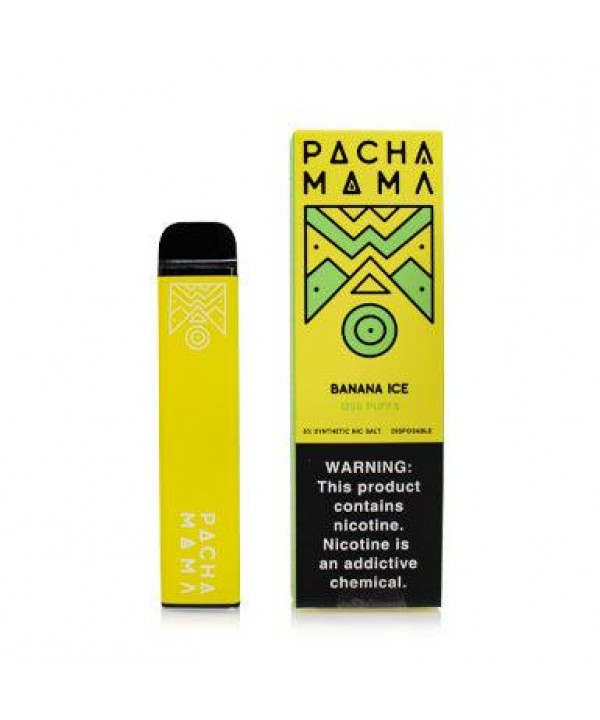 Pachamama Banana Ice | 1200 Puff Disposable