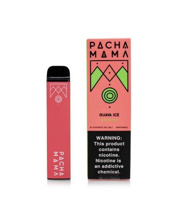 Pachamama Guava Ice | 1200 Puff Disposable