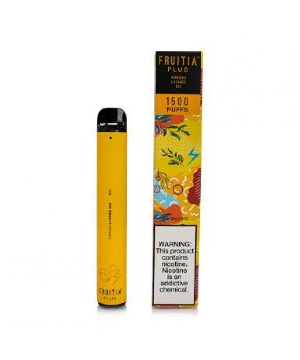 Fruitia Mango Lychee Ice | 1500 Puff Disposable