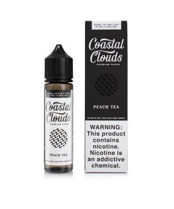 Peach Tea - Coastal Clouds - Vape Juice